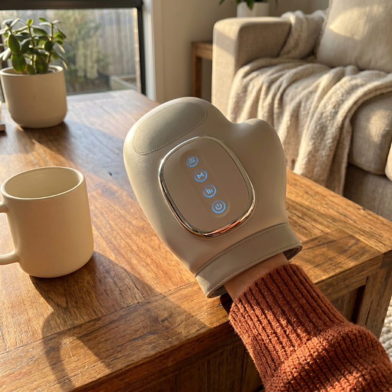 EaseWell™ Heated Compression Hand Massager